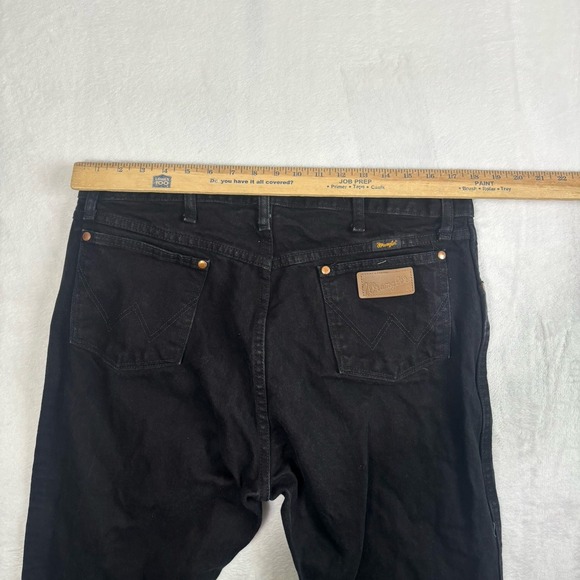 Wrangler 1013MWZWK Black Jeans Denim Men's Waist 36" x 36" Inseam - Picture 7 of 8